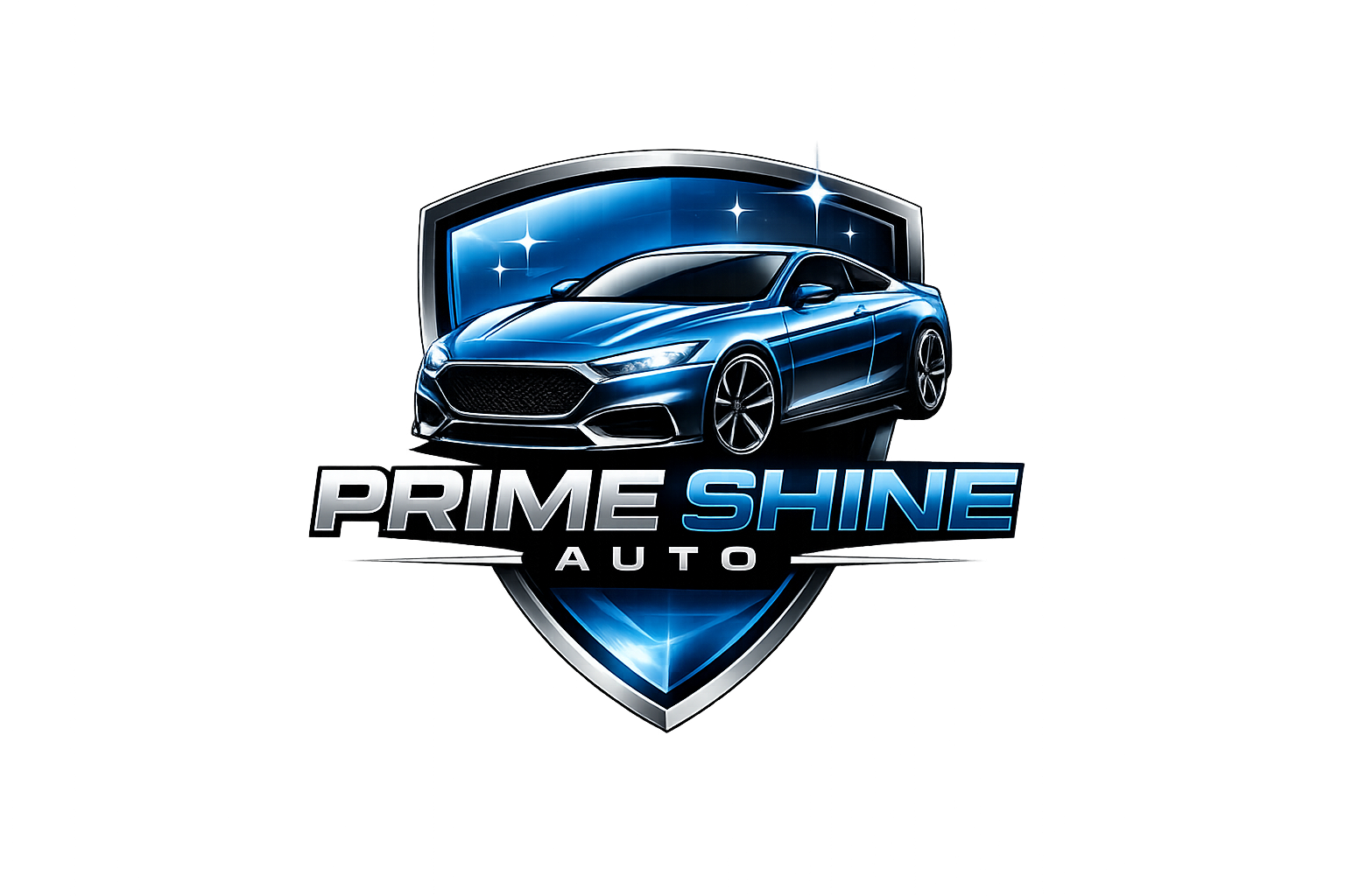 Prime Shine Auto Logo